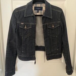 Burberry Nova Check Denim Jacket